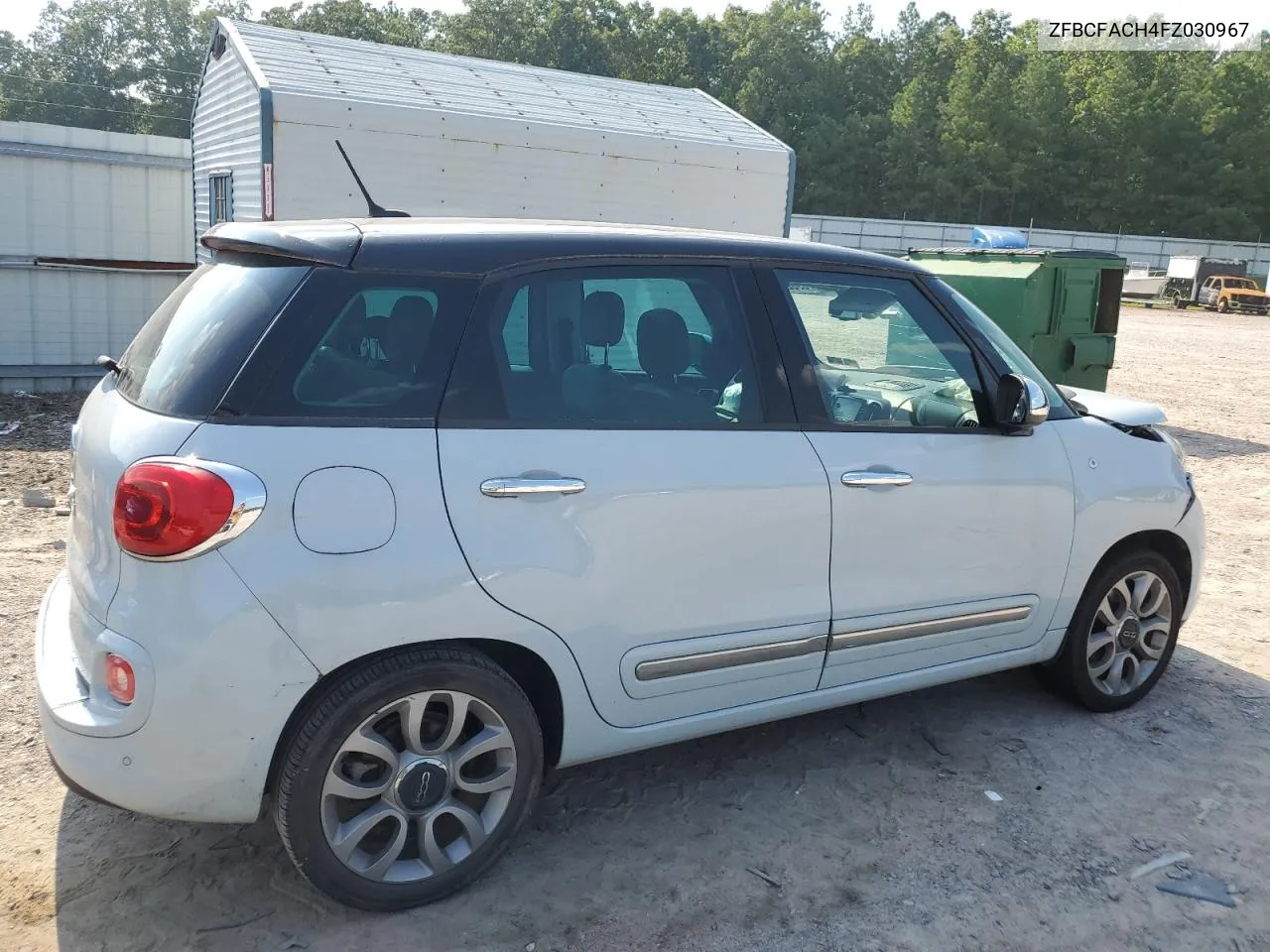 ZFBCFACH4FZ030967 2015 Fiat 500L Lounge