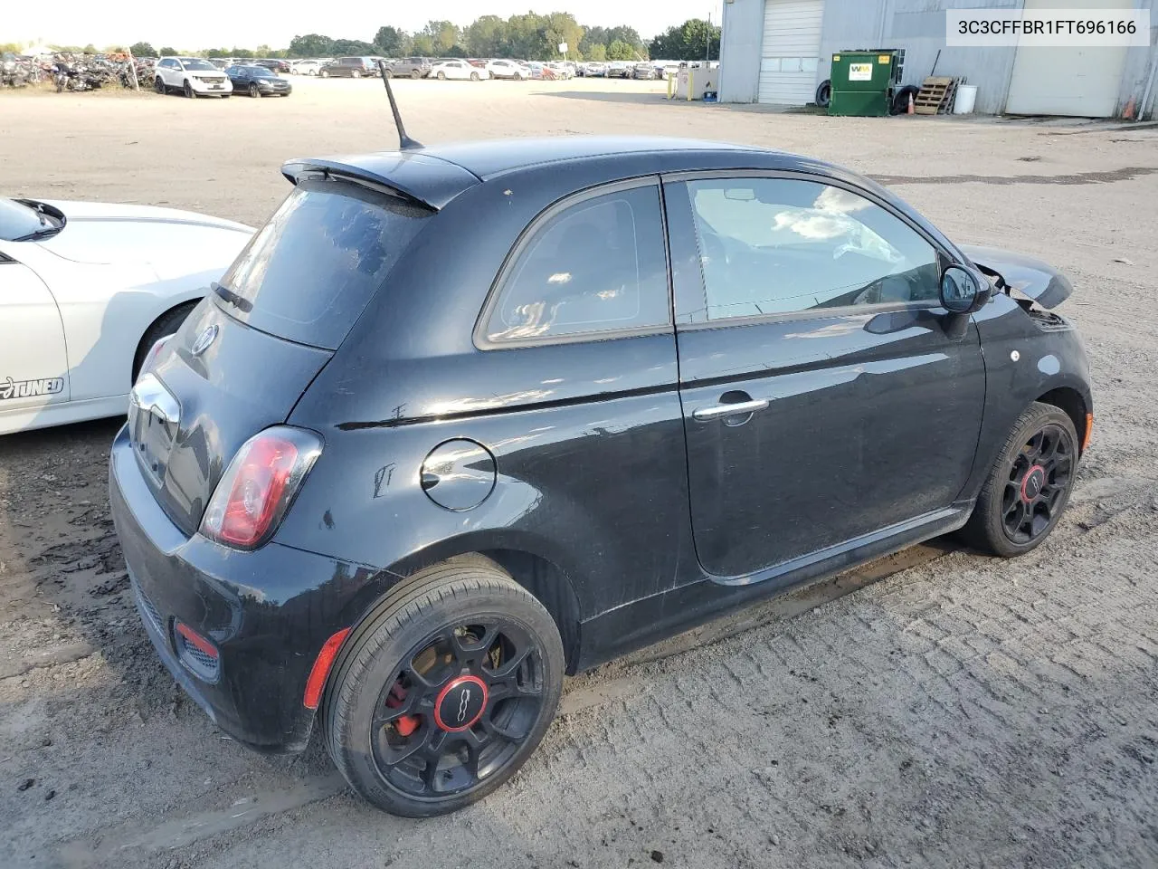 2015 Fiat 500 Sport VIN: 3C3CFFBR1FT696166 Lot: 69630974