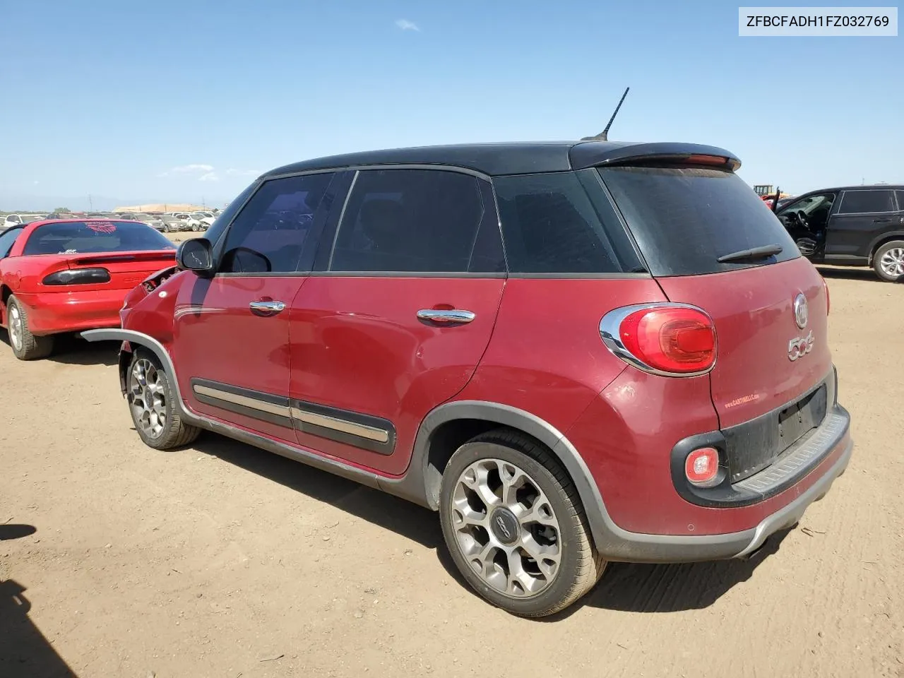 2015 Fiat 500L Trekking VIN: ZFBCFADH1FZ032769 Lot: 69686214