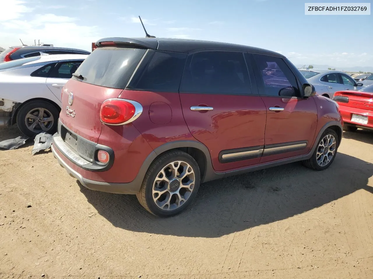 ZFBCFADH1FZ032769 2015 Fiat 500L Trekking