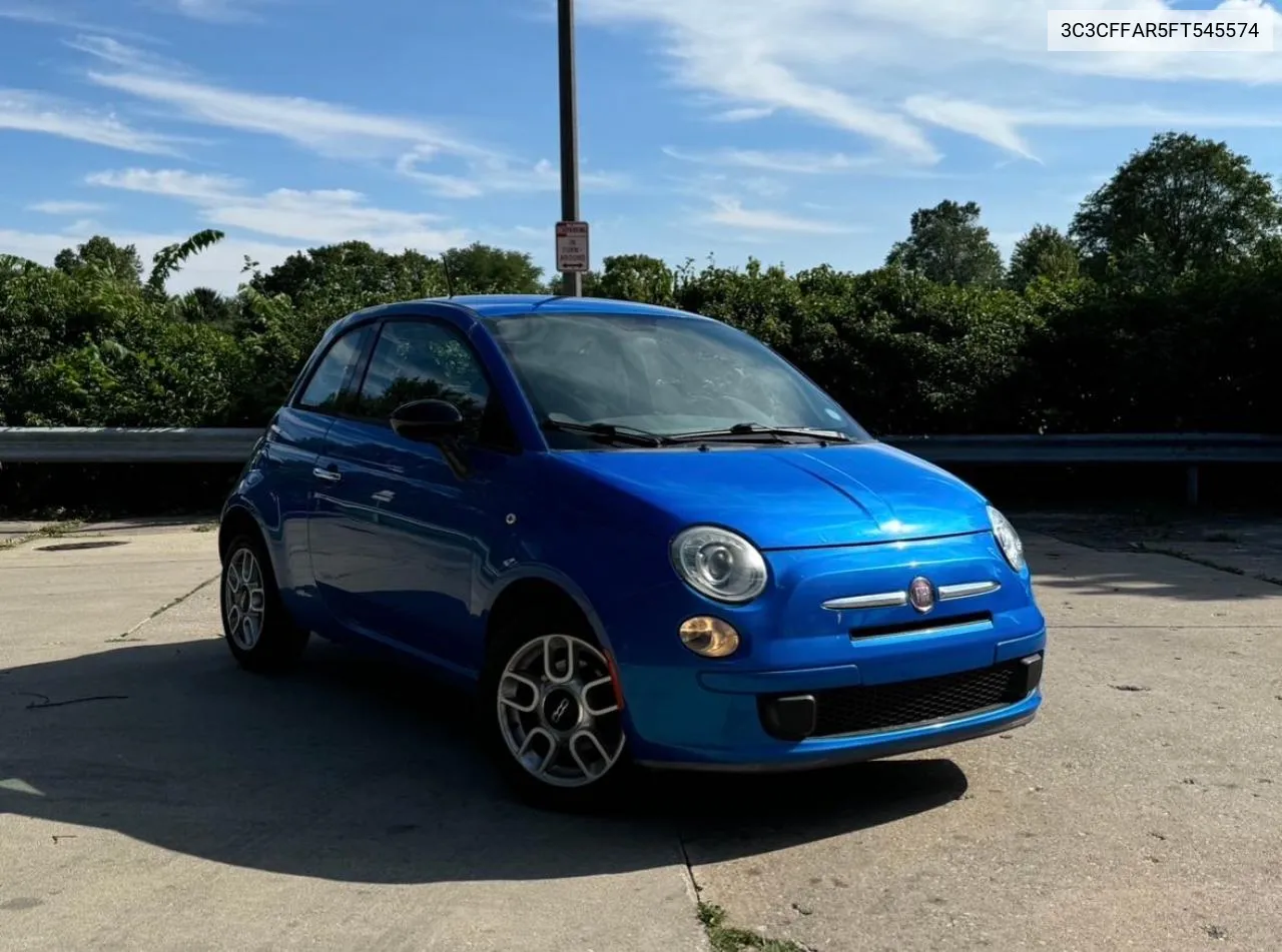 3C3CFFAR5FT545574 2015 Fiat 500 Pop