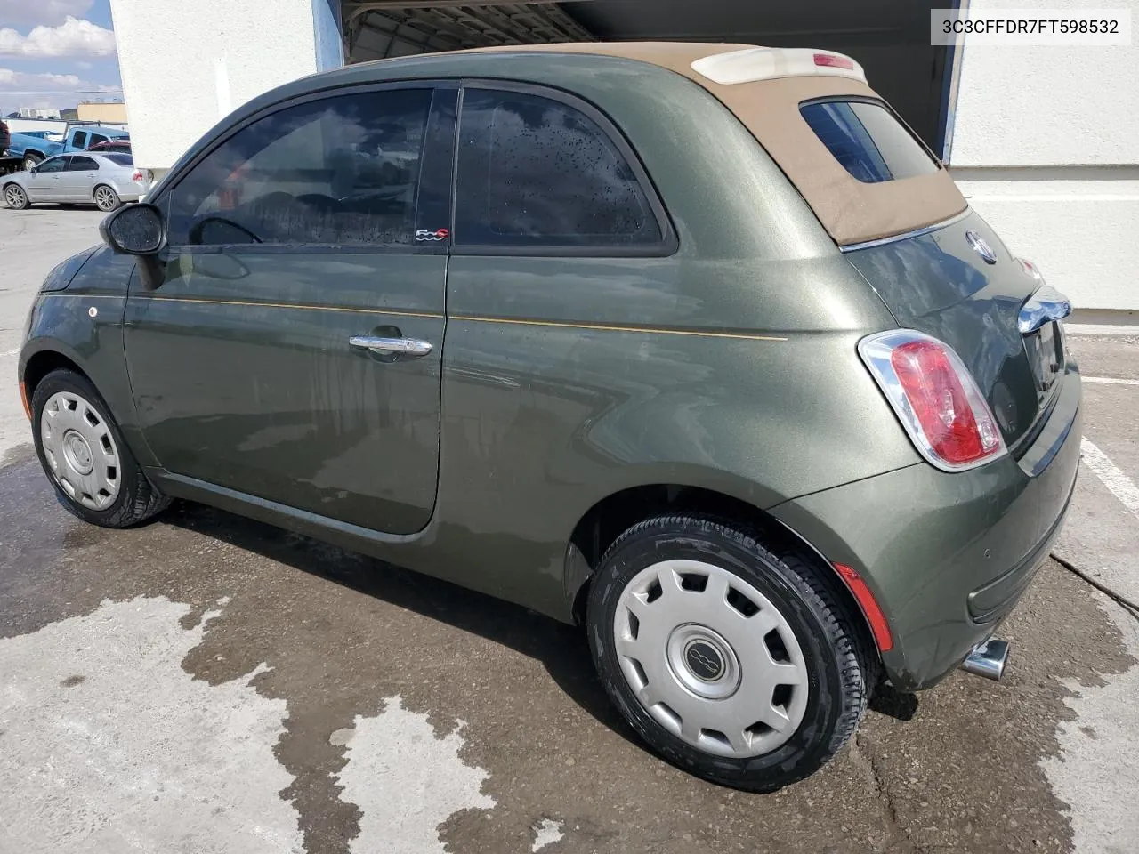 3C3CFFDR7FT598532 2015 Fiat 500 Pop