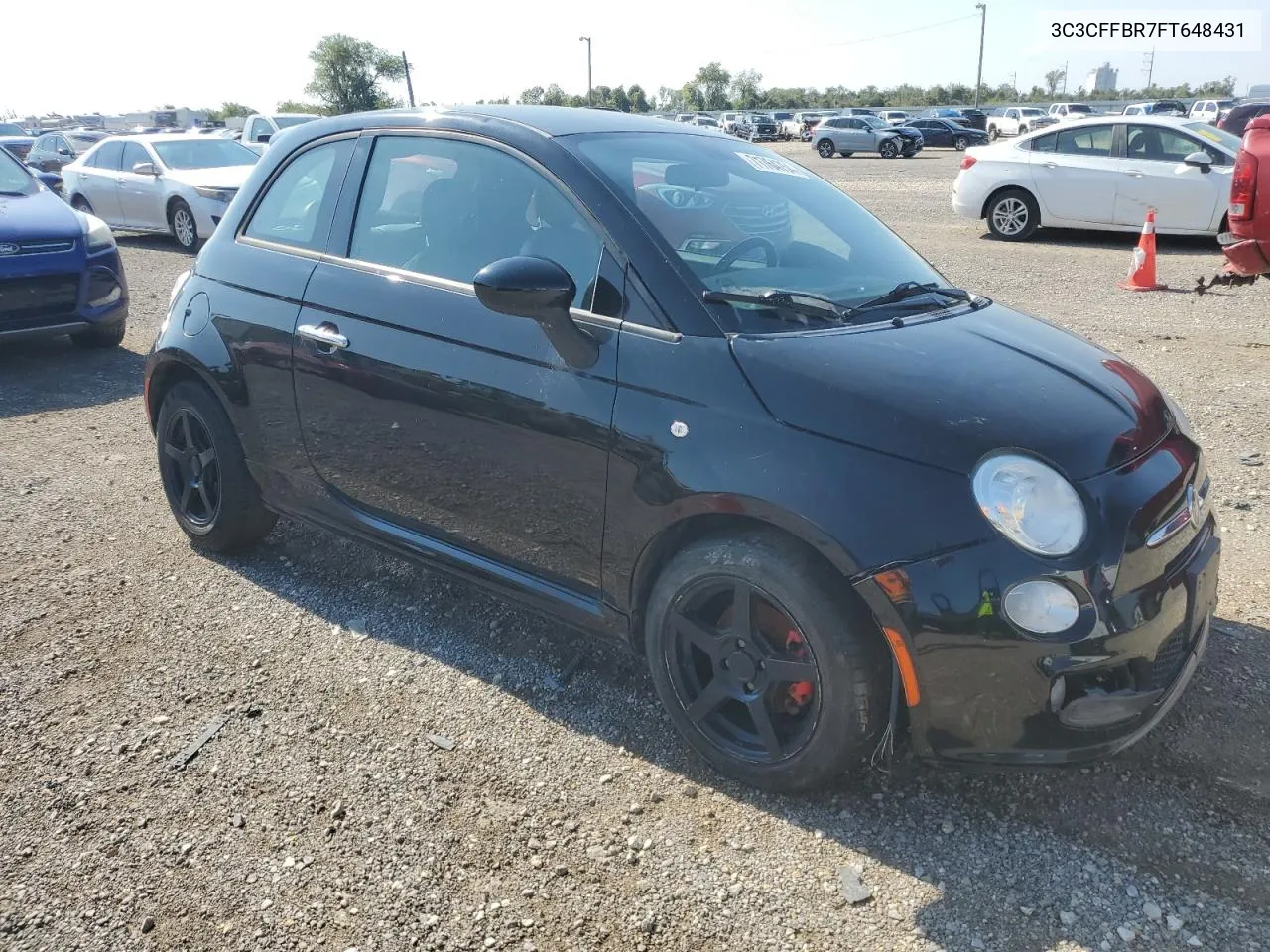 3C3CFFBR7FT648431 2015 Fiat 500 Sport