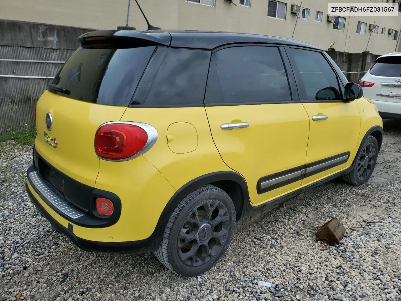 2015 Fiat 500L Trekking VIN: ZFBCFADH6FZ031567 Lot: 71836134