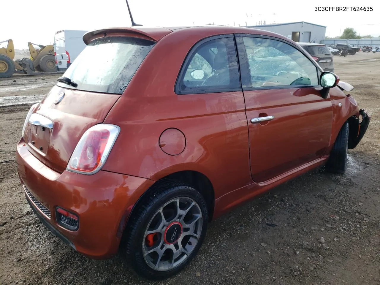 3C3CFFBR2FT624635 2015 Fiat 500 Sport