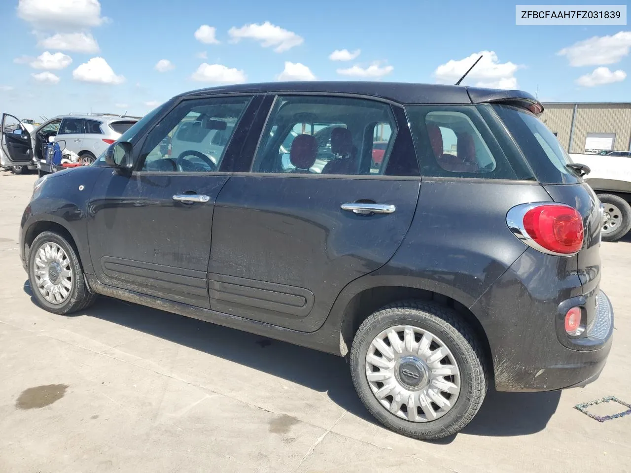 2015 Fiat 500L Pop VIN: ZFBCFAAH7FZ031839 Lot: 72050944