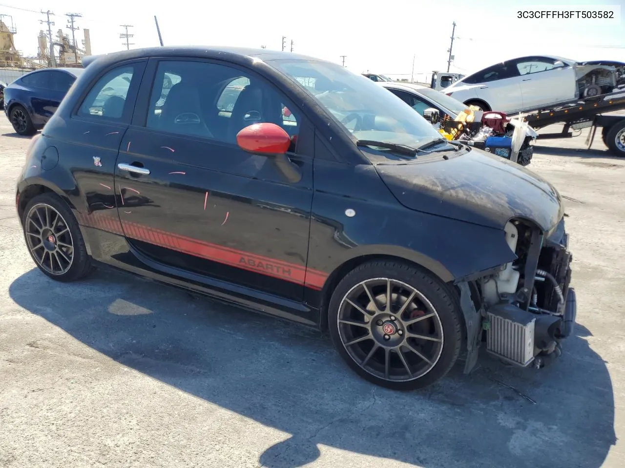 3C3CFFFH3FT503582 2015 Fiat 500 Abarth