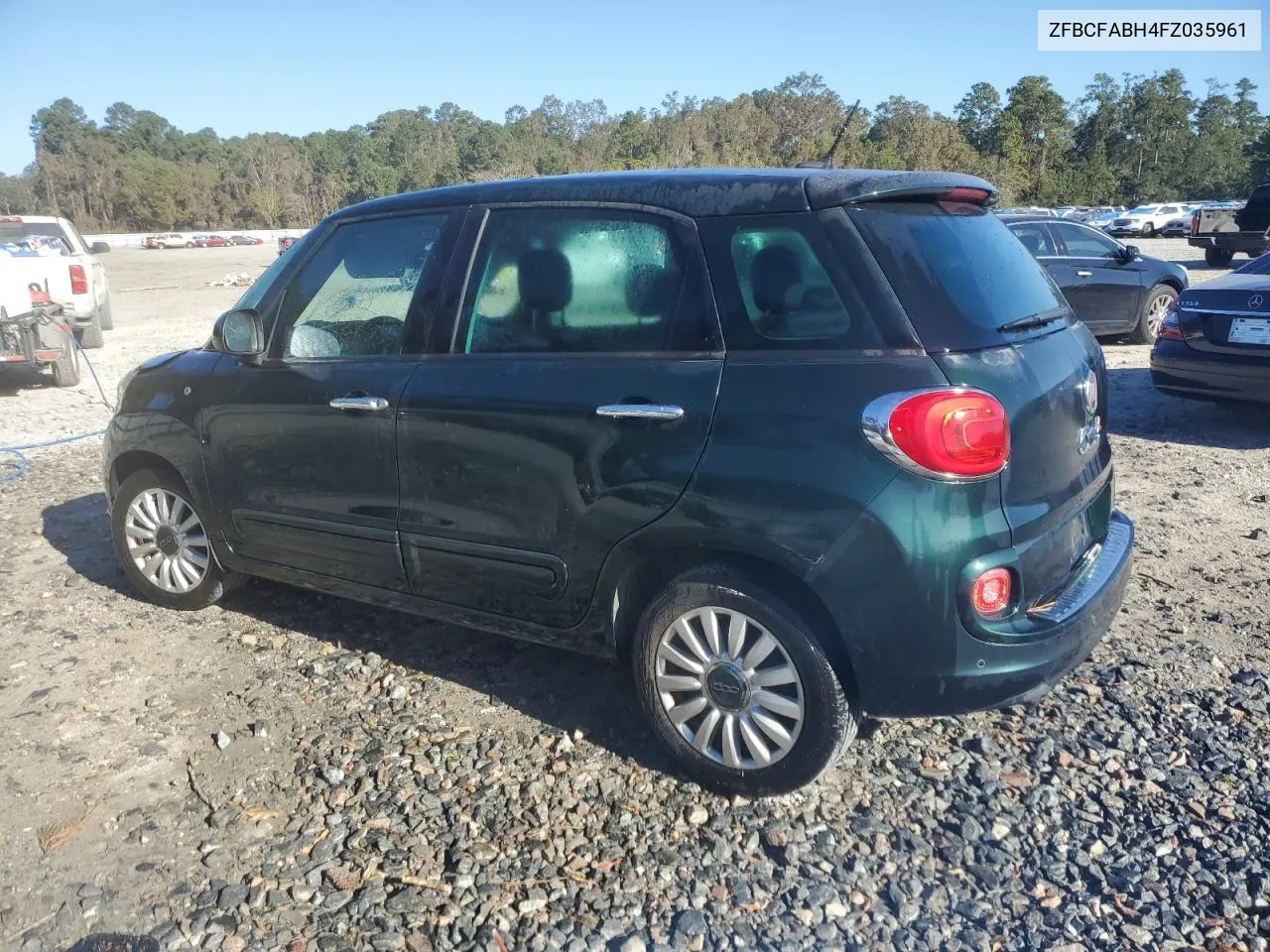 2015 Fiat 500L Easy VIN: ZFBCFABH4FZ035961 Lot: 75594384