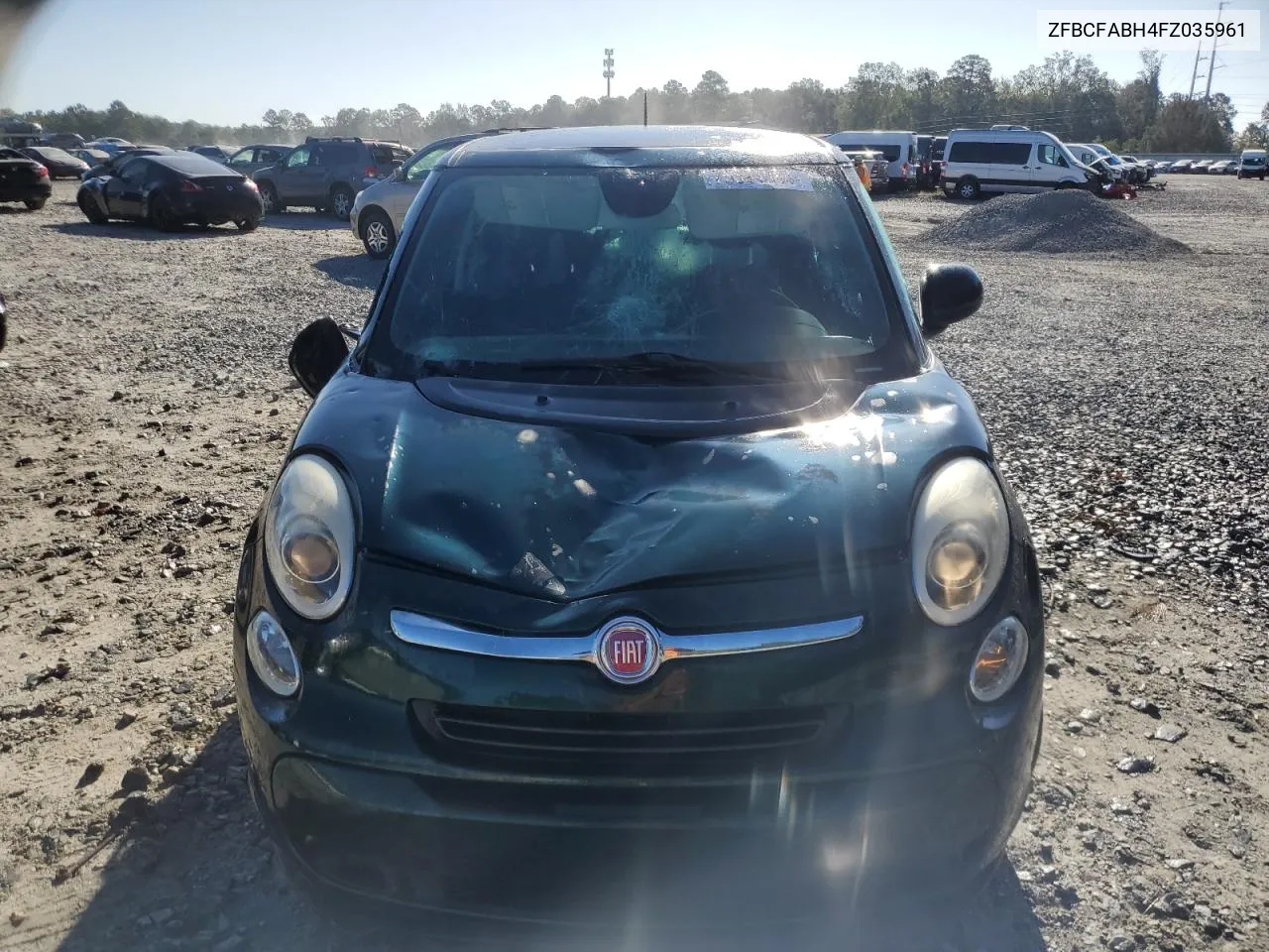 2015 Fiat 500L Easy VIN: ZFBCFABH4FZ035961 Lot: 75594384