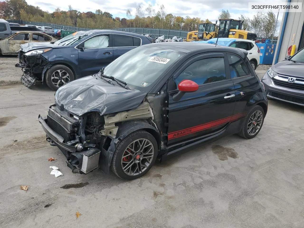 3C3CFFFH6FT598140 2015 Fiat 500 Abarth