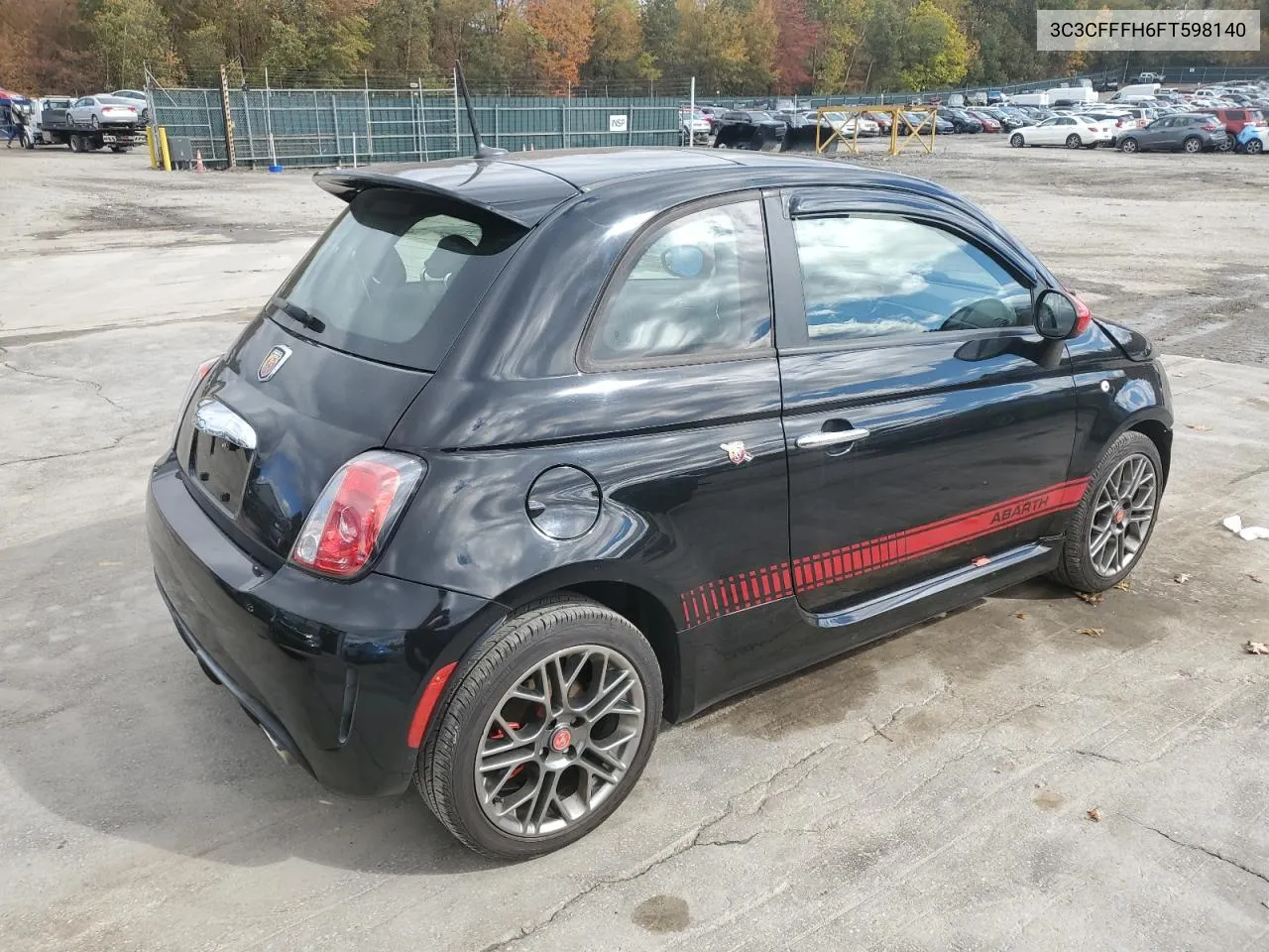 3C3CFFFH6FT598140 2015 Fiat 500 Abarth