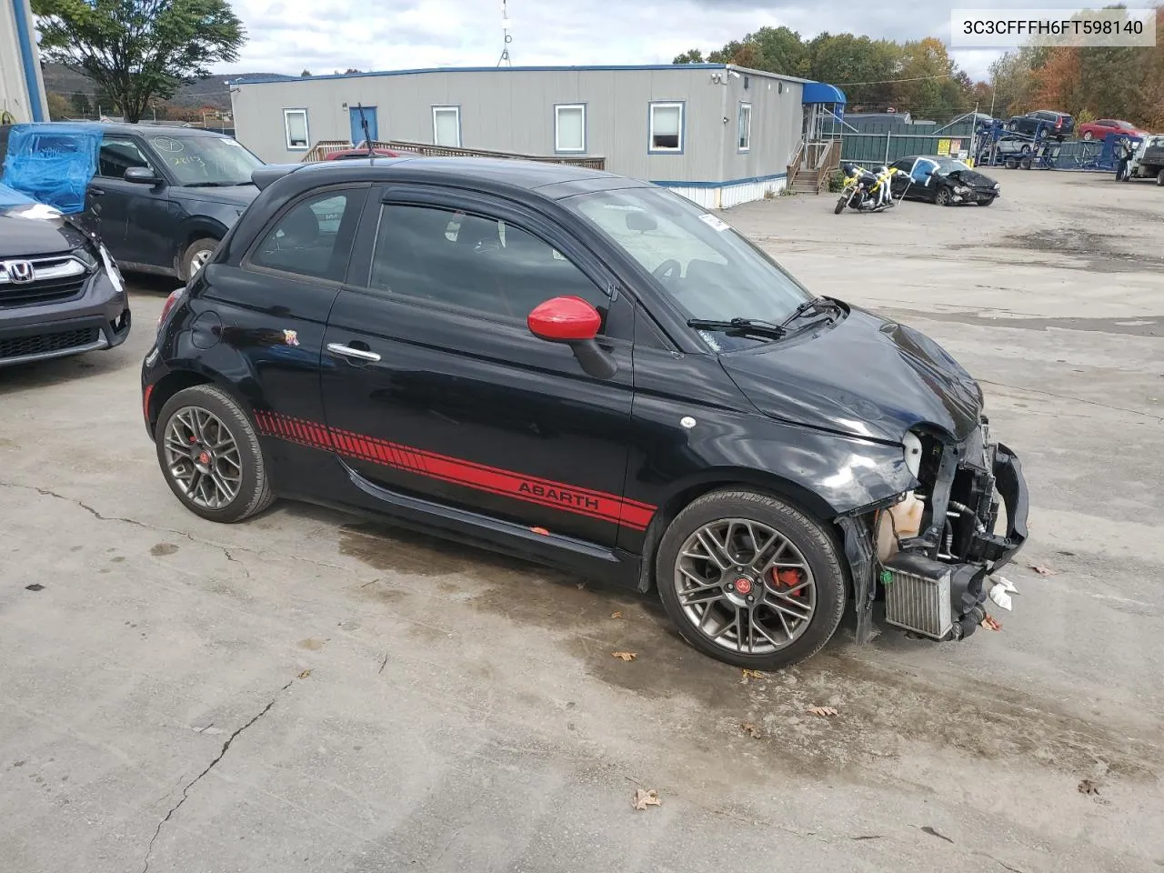 3C3CFFFH6FT598140 2015 Fiat 500 Abarth