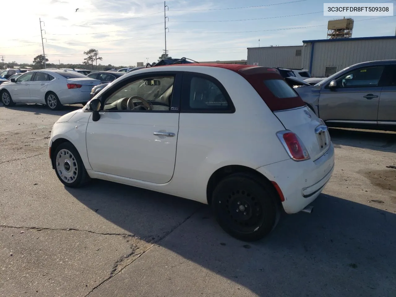 2015 Fiat 500 Pop VIN: 3C3CFFDR8FT509308 Lot: 77215464