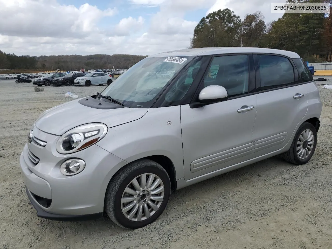 2015 Fiat 500L Easy VIN: ZFBCFABH9FZ030626 Lot: 78596964