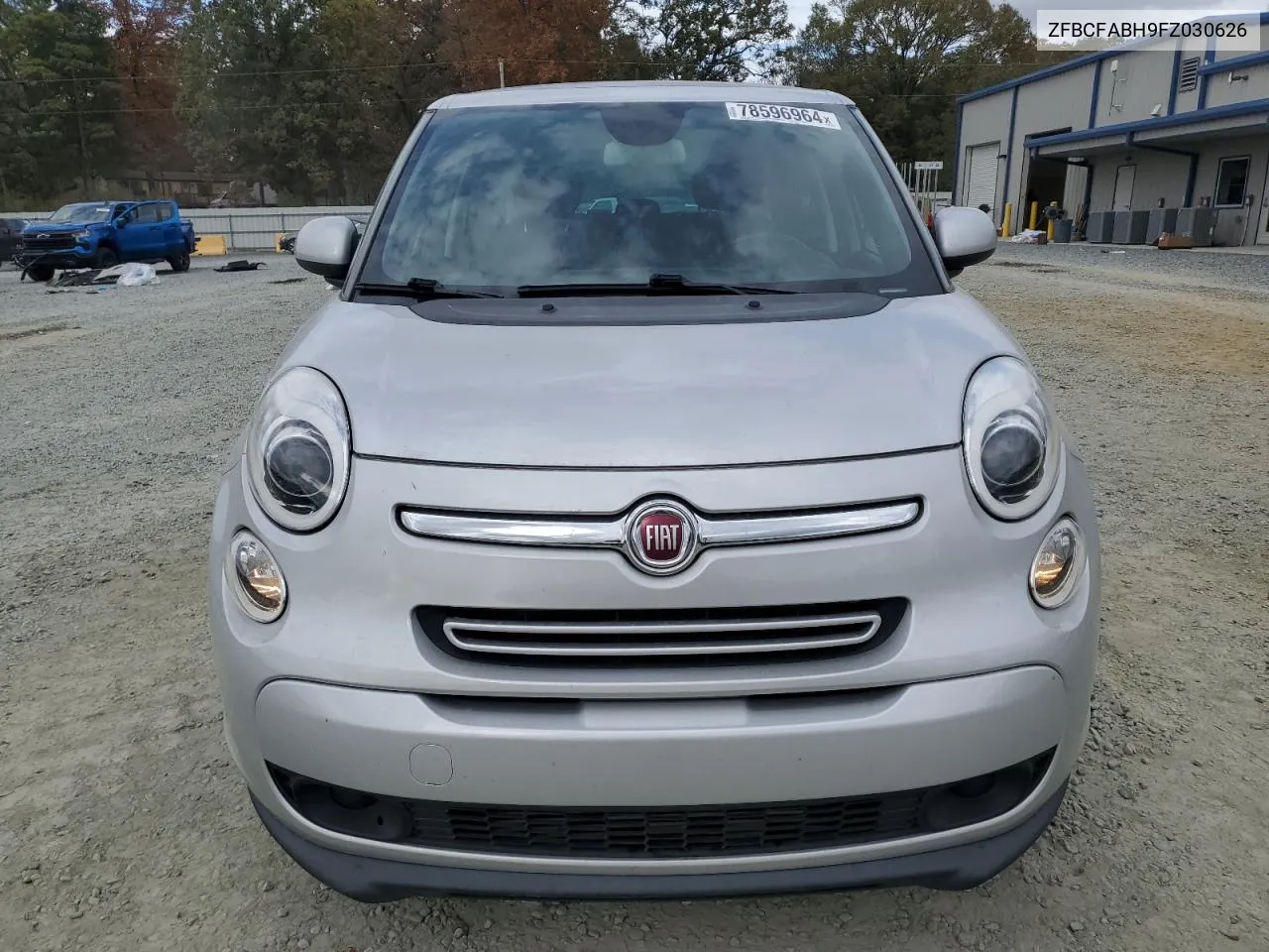 2015 Fiat 500L Easy VIN: ZFBCFABH9FZ030626 Lot: 78596964