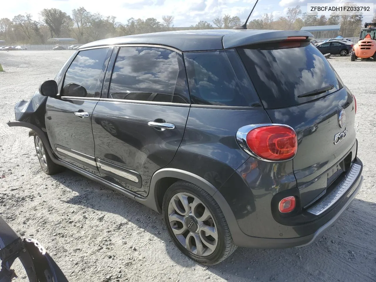 2015 Fiat 500L Trekking VIN: ZFBCFADH1FZ033792 Lot: 78864304