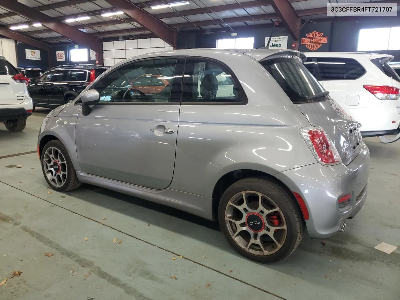 2015 Fiat 500 Sport VIN: 3C3CFFBR4FT721707 Lot: 80818314