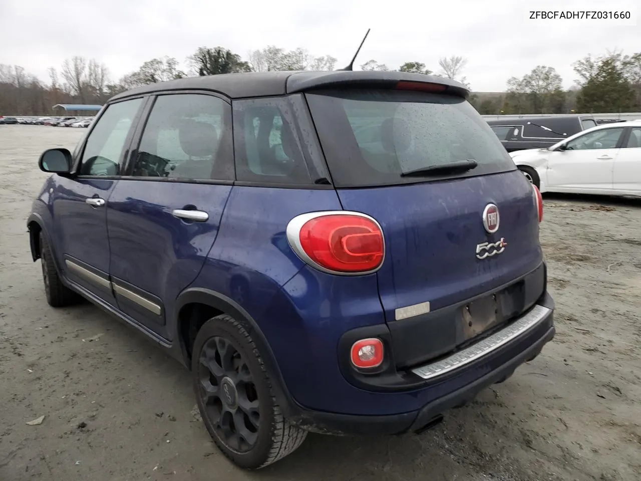 2015 Fiat 500L Trekking VIN: ZFBCFADH7FZ031660 Lot: 80941674