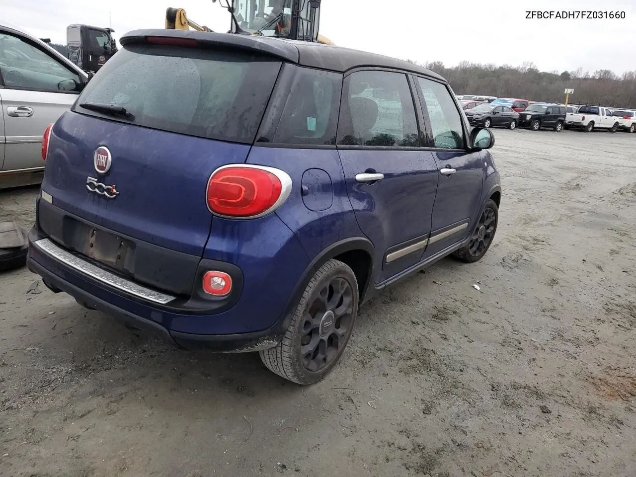 2015 Fiat 500L Trekking VIN: ZFBCFADH7FZ031660 Lot: 80941674