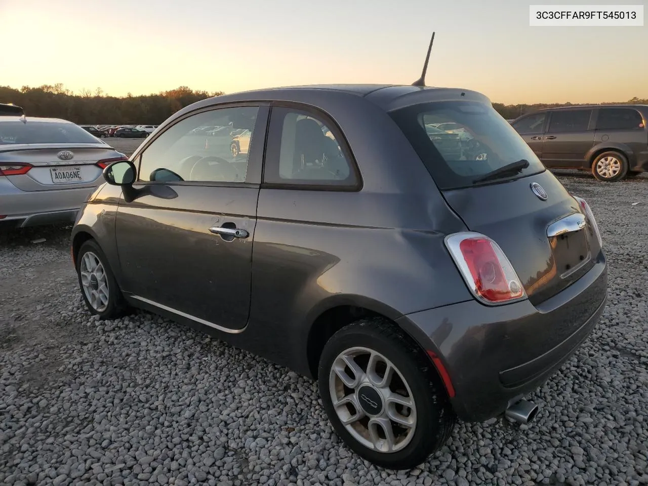 2015 Fiat 500 Pop VIN: 3C3CFFAR9FT545013 Lot: 81530664