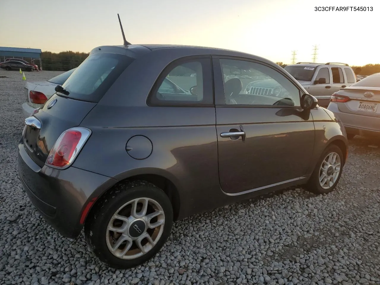 2015 Fiat 500 Pop VIN: 3C3CFFAR9FT545013 Lot: 81530664