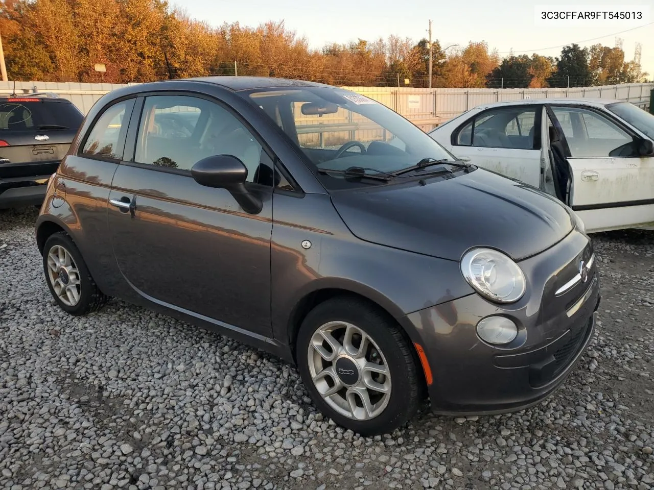 2015 Fiat 500 Pop VIN: 3C3CFFAR9FT545013 Lot: 81530664