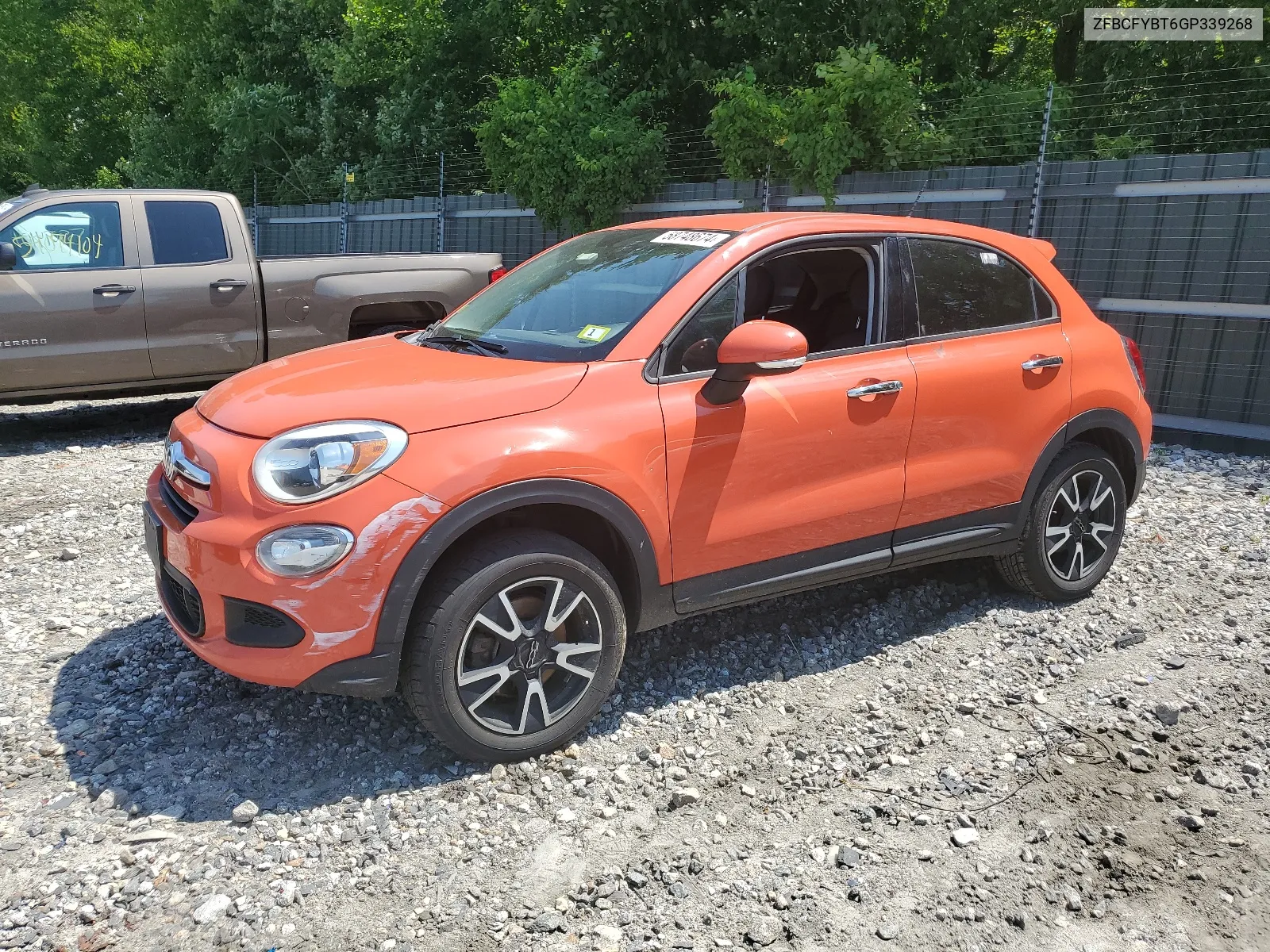 ZFBCFYBT6GP339268 2016 Fiat 500X Easy