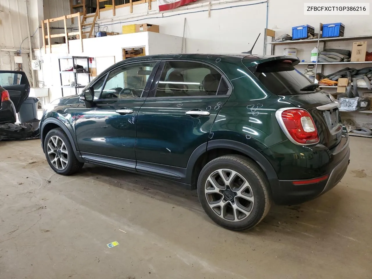 2016 Fiat 500X Trekking VIN: ZFBCFXCT1GP386216 Lot: 62736654