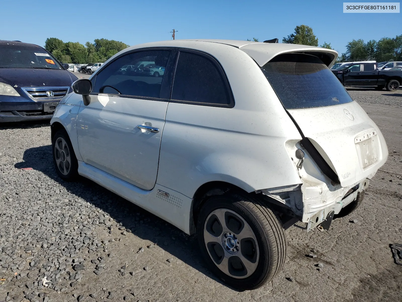 2016 Fiat 500 Electric VIN: 3C3CFFGE8GT161181 Lot: 62902704