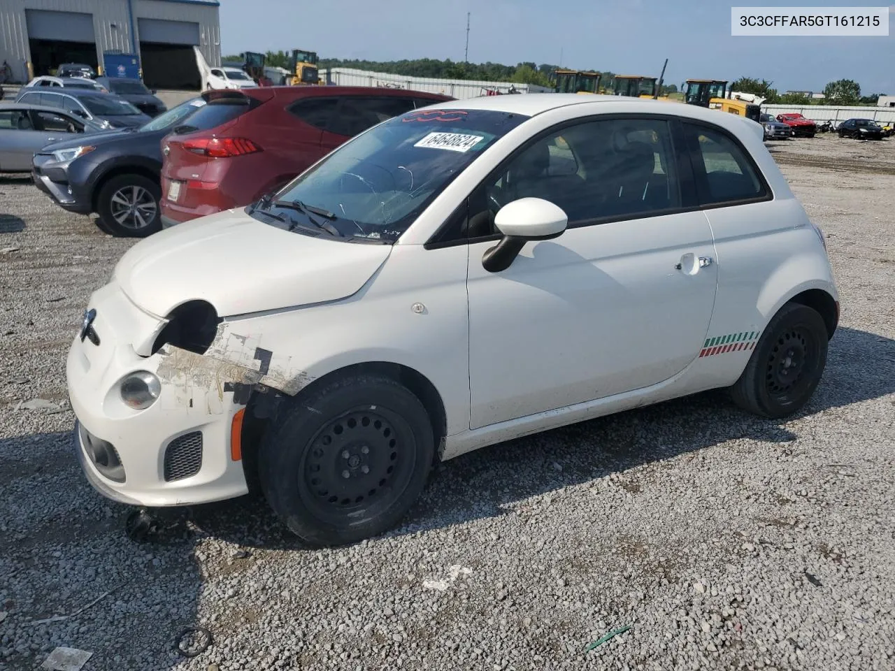 3C3CFFAR5GT161215 2016 Fiat 500 Pop