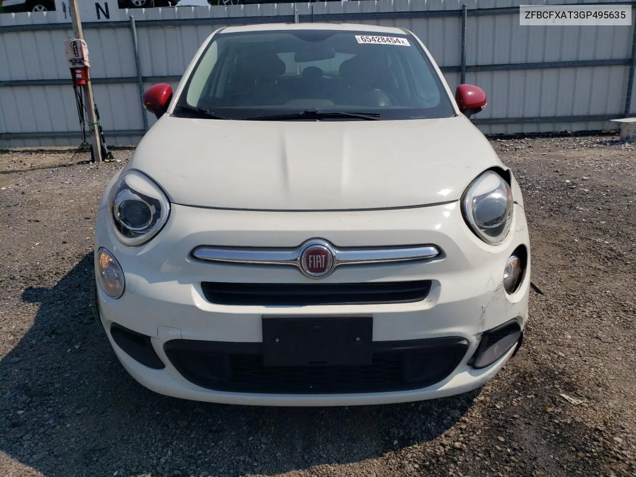 2016 Fiat 500X Pop VIN: ZFBCFXAT3GP495635 Lot: 65428454