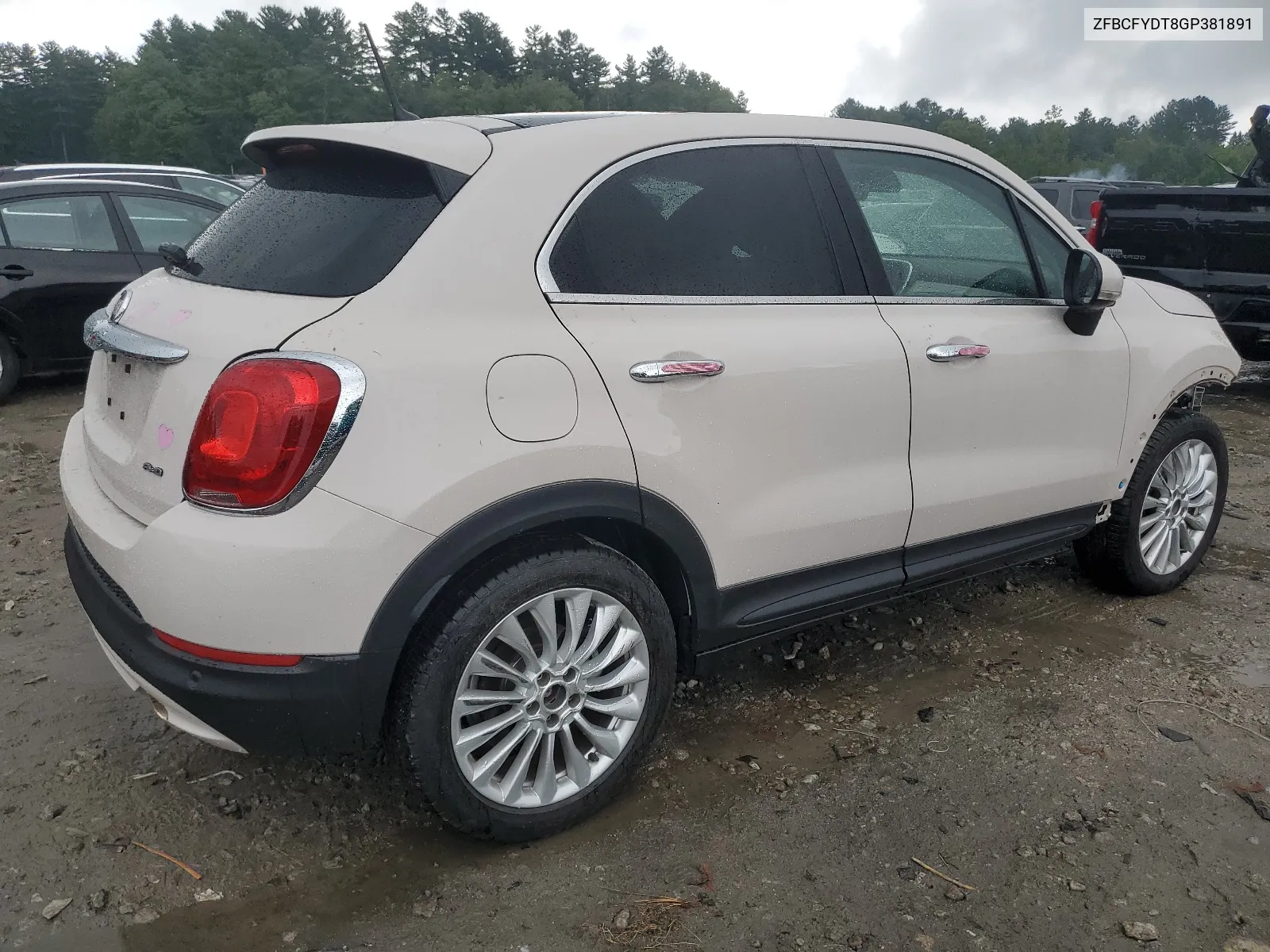 ZFBCFYDT8GP381891 2016 Fiat 500X Lounge