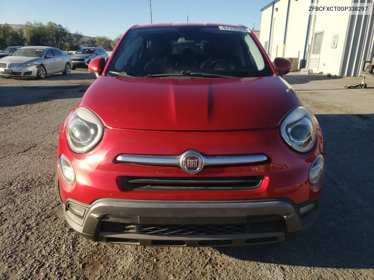 2016 Fiat 500X Trekking VIN: ZFBCFXCT0GP338297 Lot: 67332654