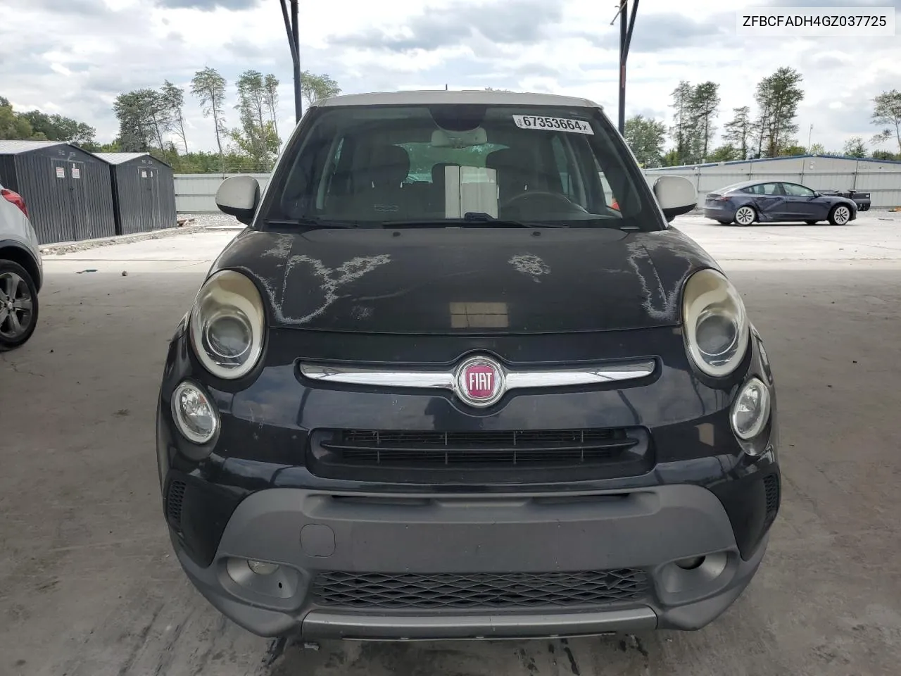 2016 Fiat 500L Trekking VIN: ZFBCFADH4GZ037725 Lot: 67353664