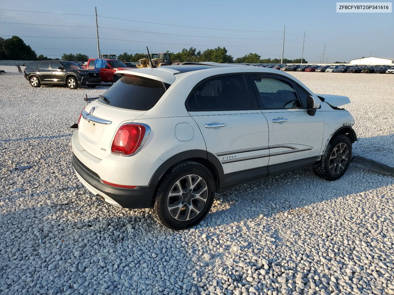 2016 Fiat 500X Easy VIN: ZFBCFYBT2GP341616 Lot: 68882654