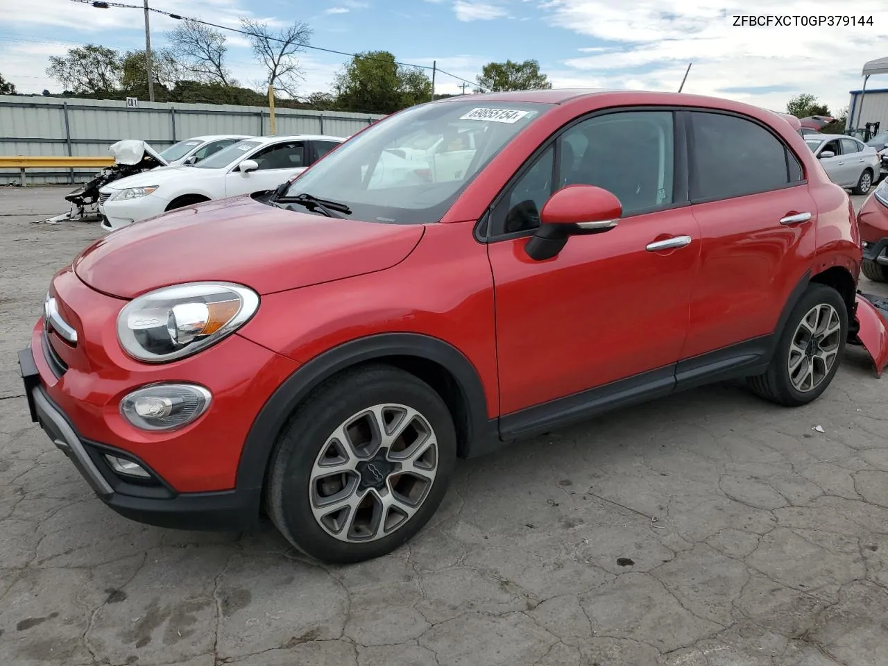 2016 Fiat 500X Trekking VIN: ZFBCFXCT0GP379144 Lot: 69855154