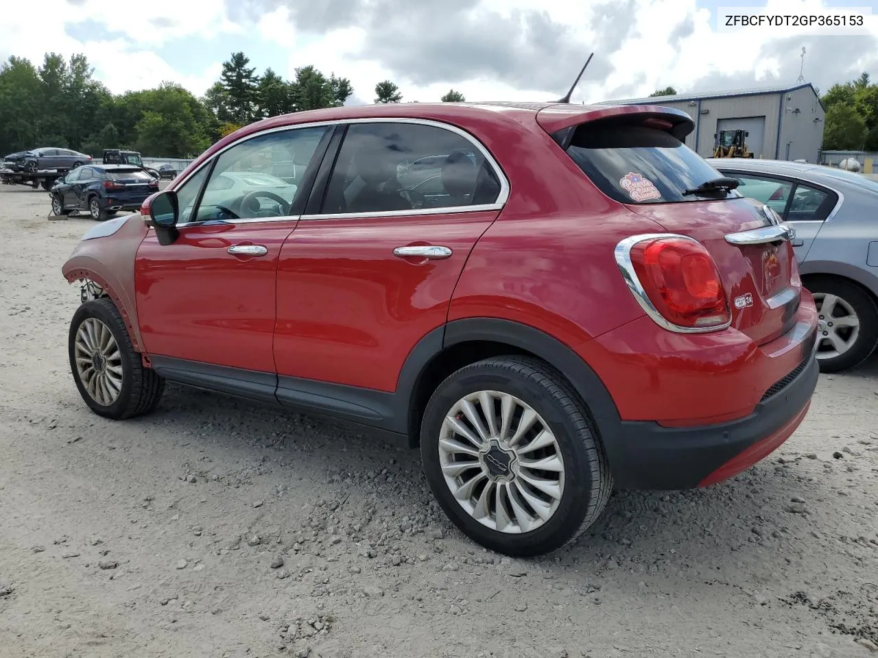 ZFBCFYDT2GP365153 2016 Fiat 500X Lounge