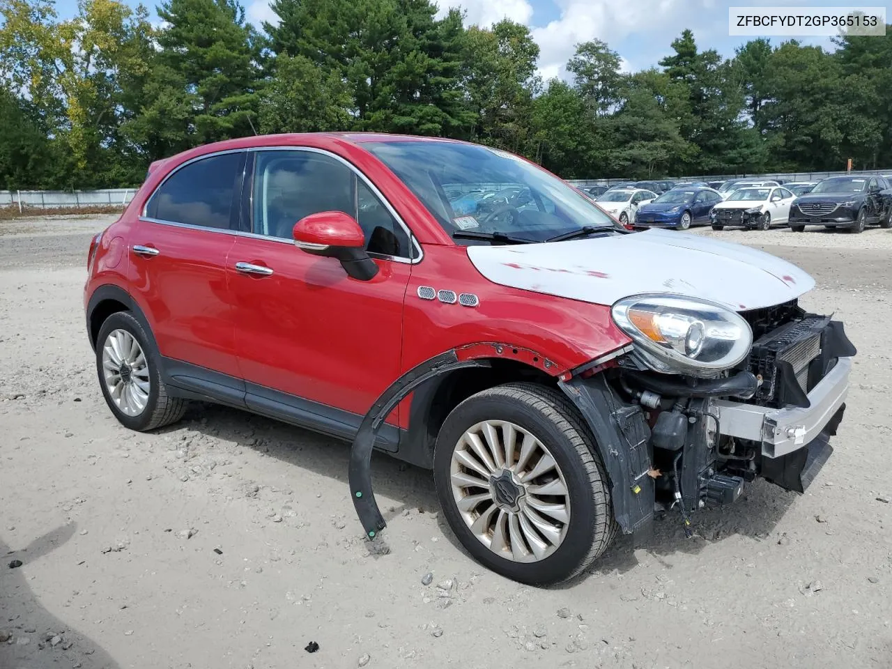 2016 Fiat 500X Lounge VIN: ZFBCFYDT2GP365153 Lot: 69929604