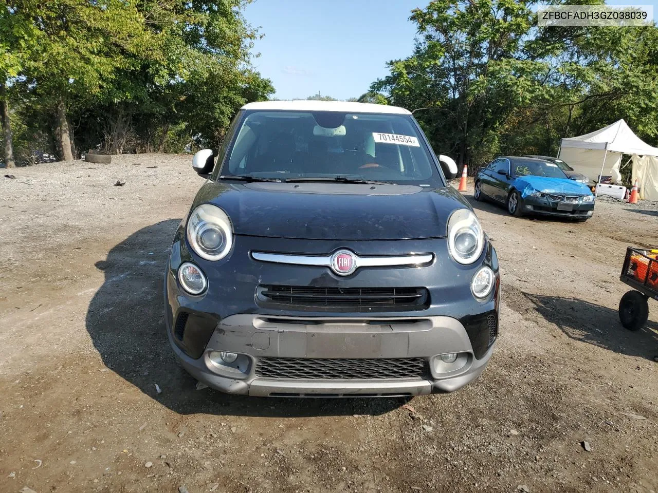 2016 Fiat 500L Trekking VIN: ZFBCFADH3GZ038039 Lot: 70144554