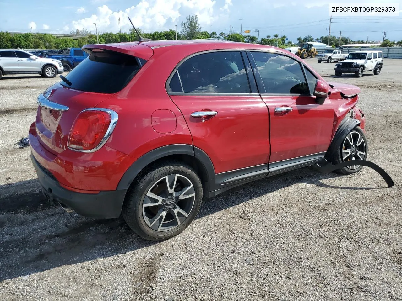 2016 Fiat 500X Easy VIN: ZFBCFXBT0GP329373 Lot: 70954244