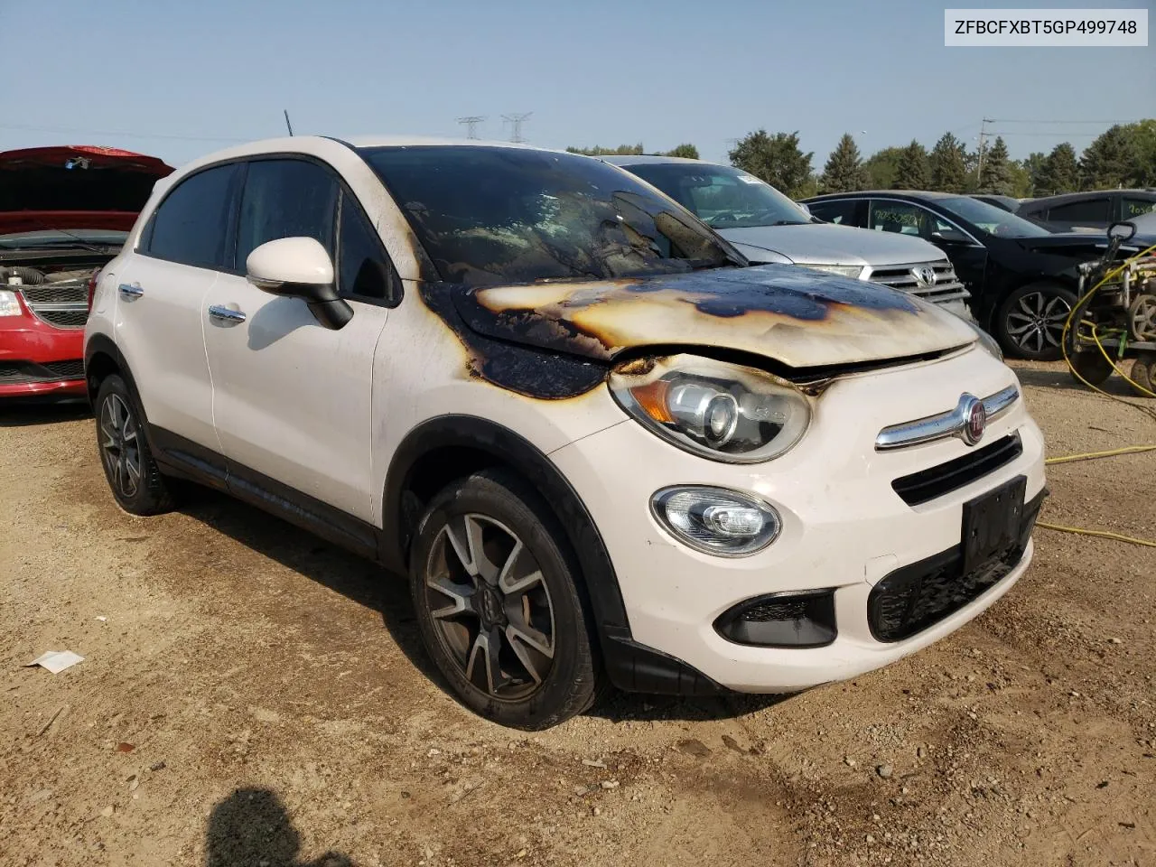 2016 Fiat 500X Easy VIN: ZFBCFXBT5GP499748 Lot: 70989064