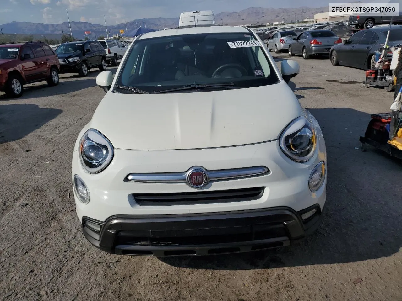 2016 Fiat 500X Trekking VIN: ZFBCFXCT8GP347090 Lot: 71022244