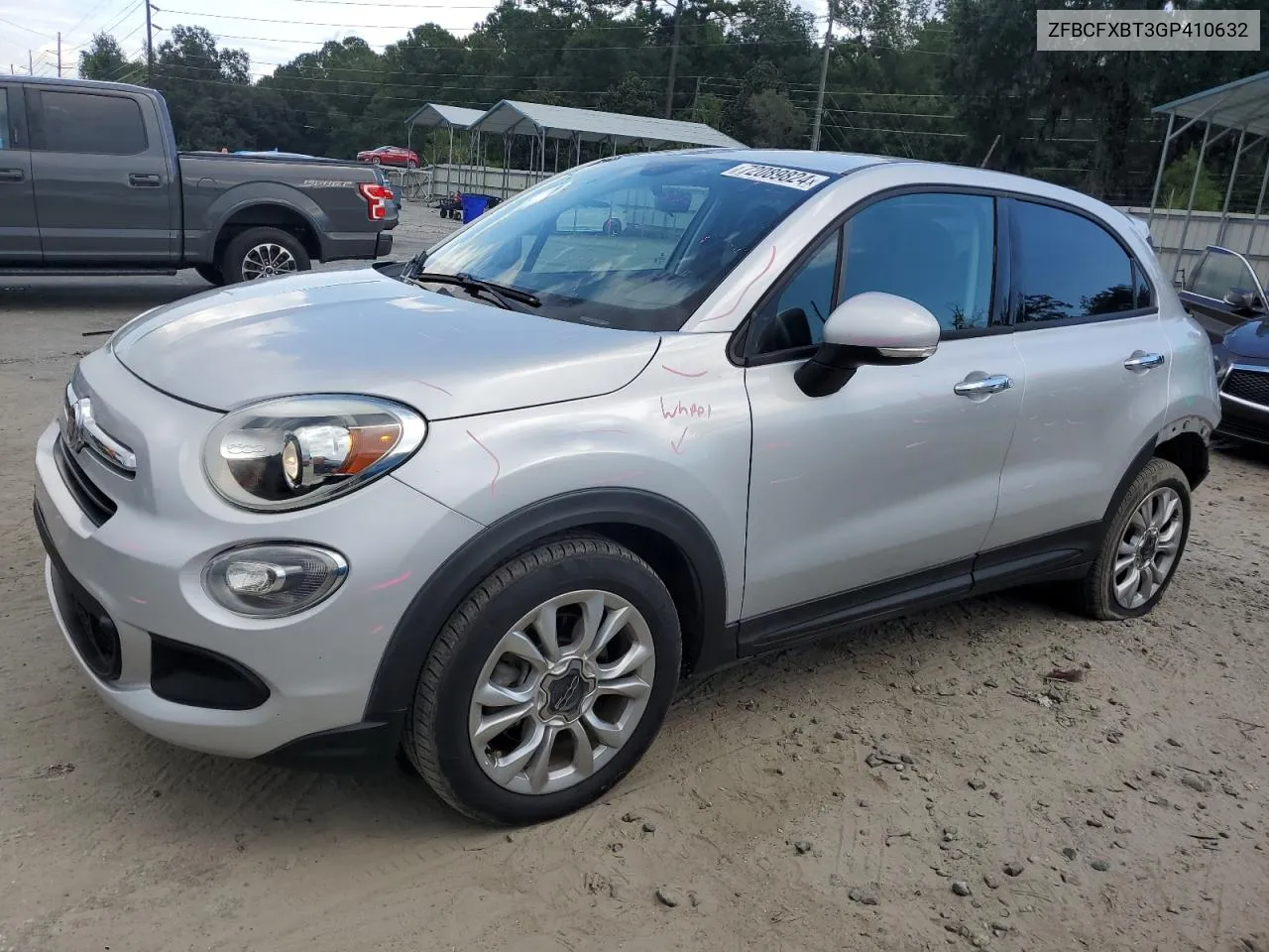 2016 Fiat 500X Easy VIN: ZFBCFXBT3GP410632 Lot: 72089824