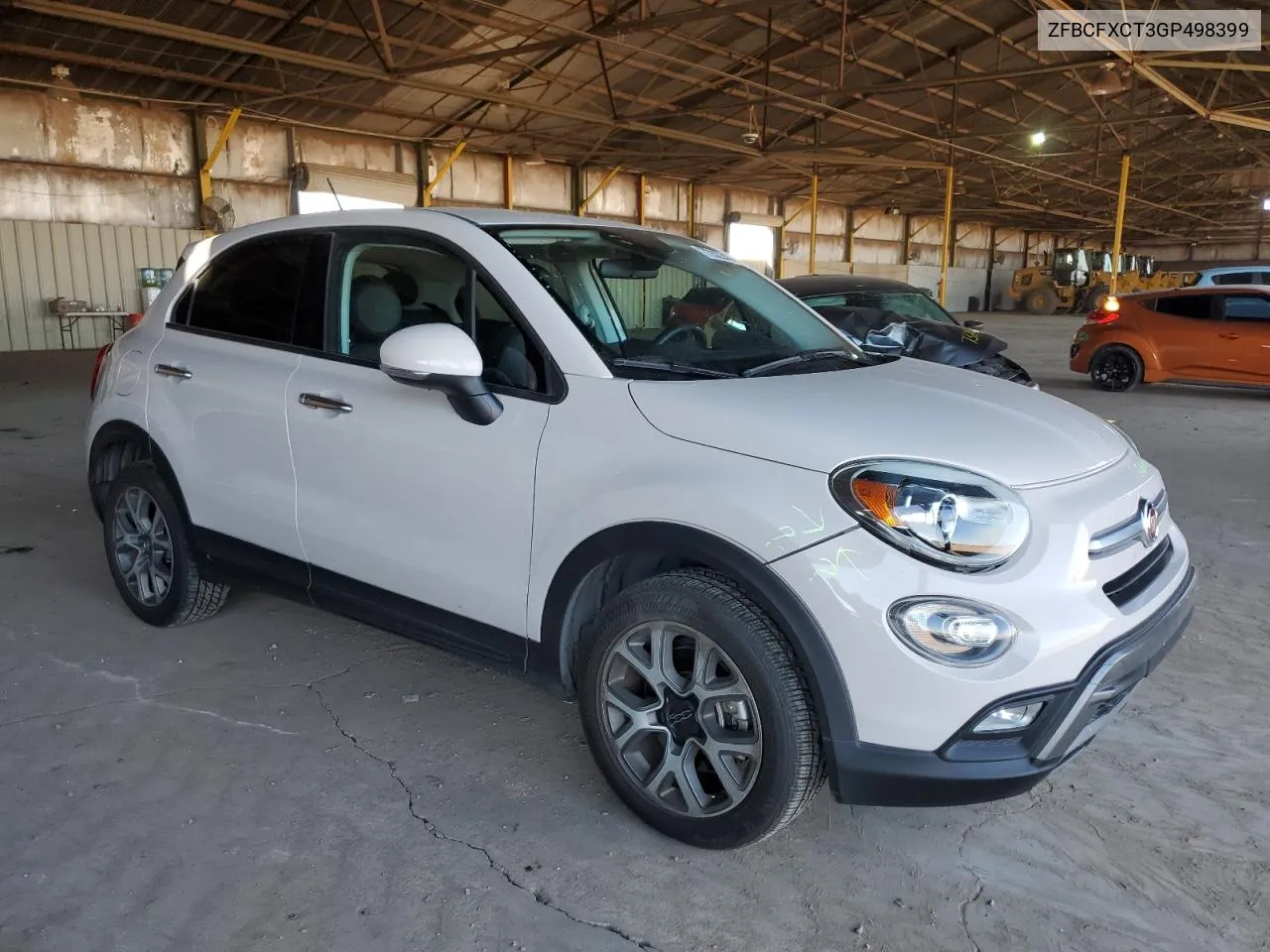 2016 Fiat 500X Trekking VIN: ZFBCFXCT3GP498399 Lot: 73322434