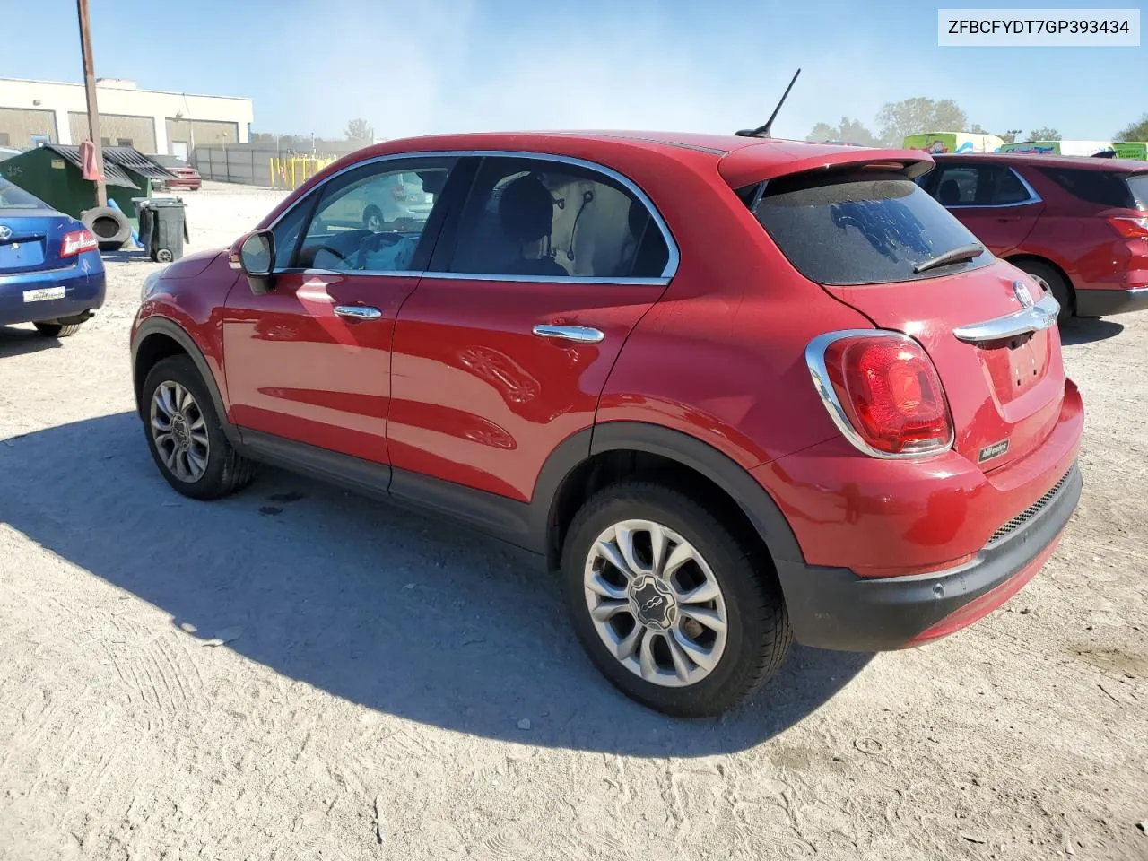 2016 Fiat 500X Lounge VIN: ZFBCFYDT7GP393434 Lot: 74200924