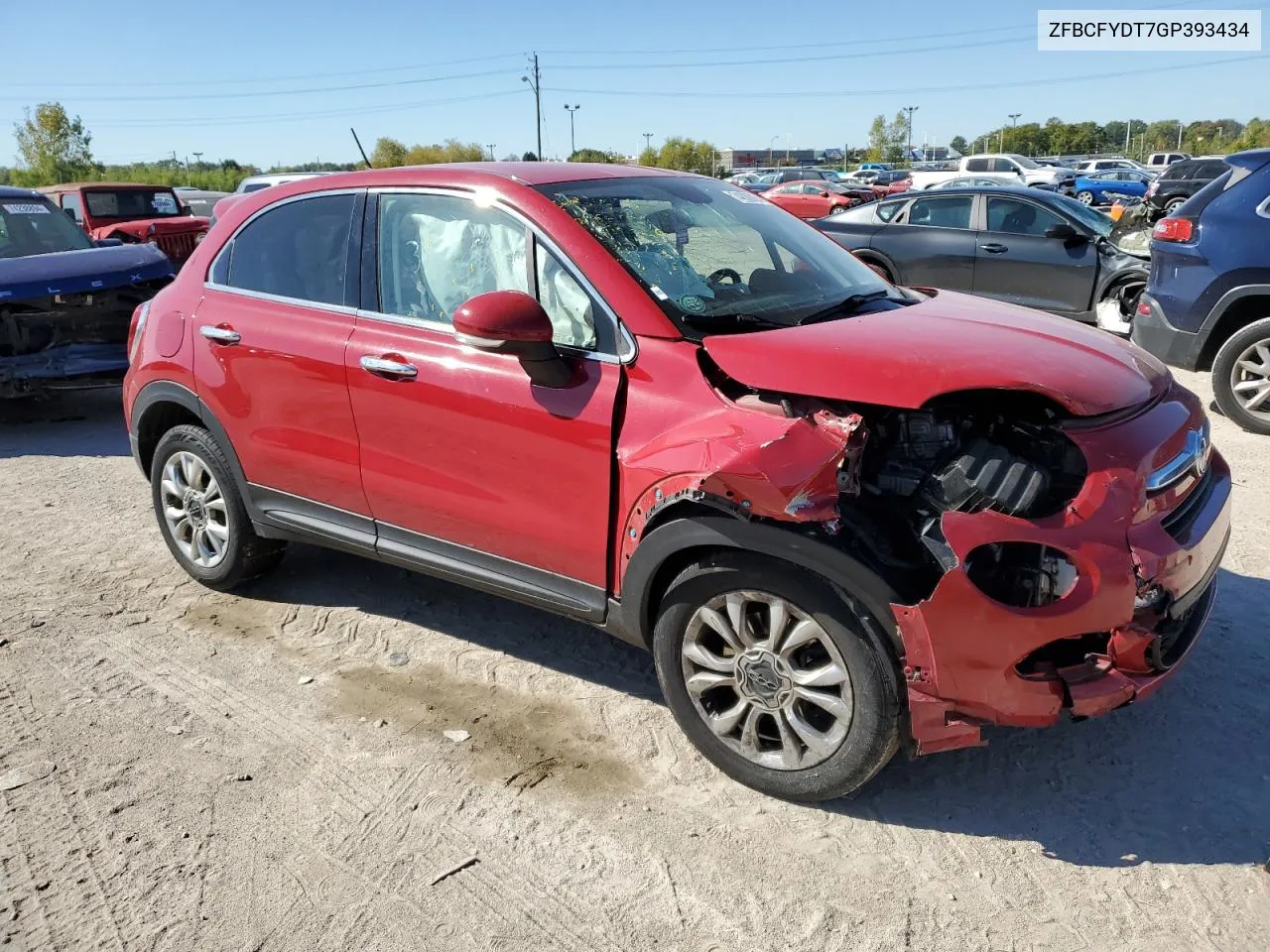 2016 Fiat 500X Lounge VIN: ZFBCFYDT7GP393434 Lot: 74200924