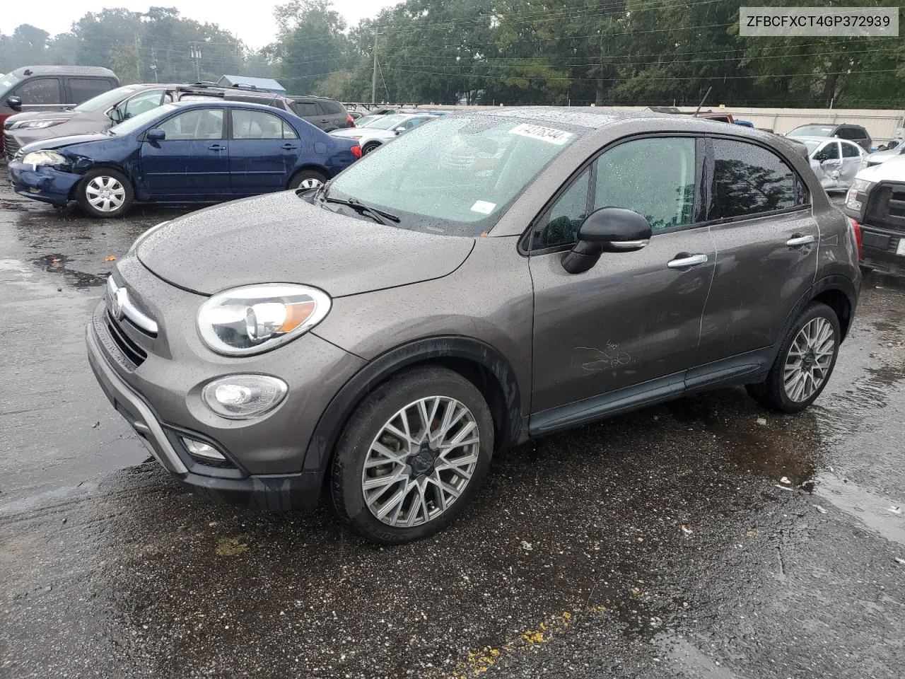 2016 Fiat 500X Trekking VIN: ZFBCFXCT4GP372939 Lot: 74376344