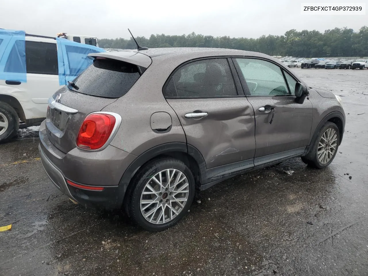 2016 Fiat 500X Trekking VIN: ZFBCFXCT4GP372939 Lot: 74376344