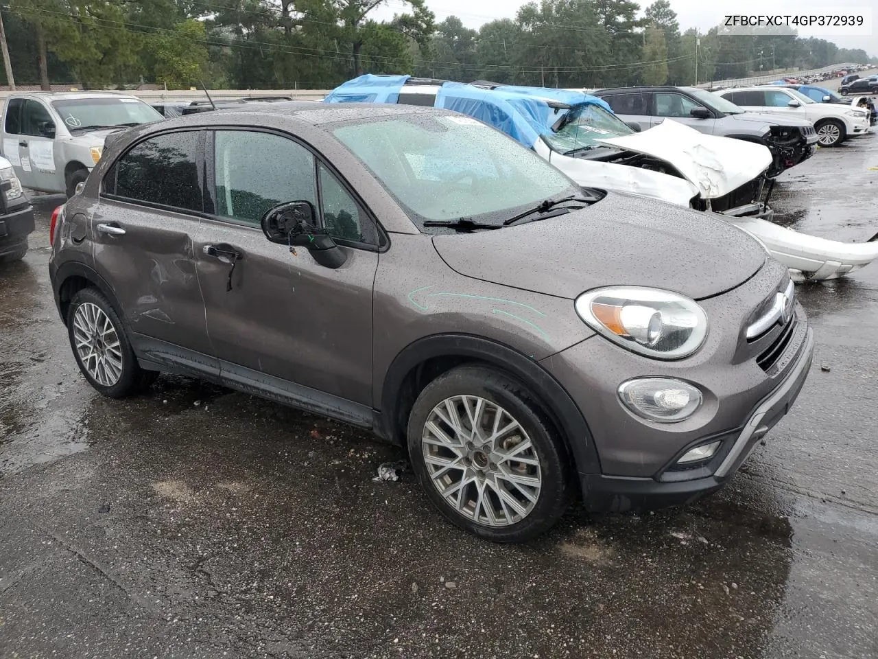 2016 Fiat 500X Trekking VIN: ZFBCFXCT4GP372939 Lot: 74376344