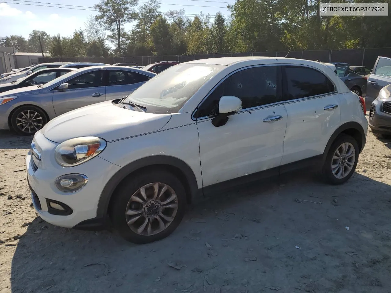 2016 Fiat 500X Lounge VIN: ZFBCFXDT6GP347930 Lot: 74427824